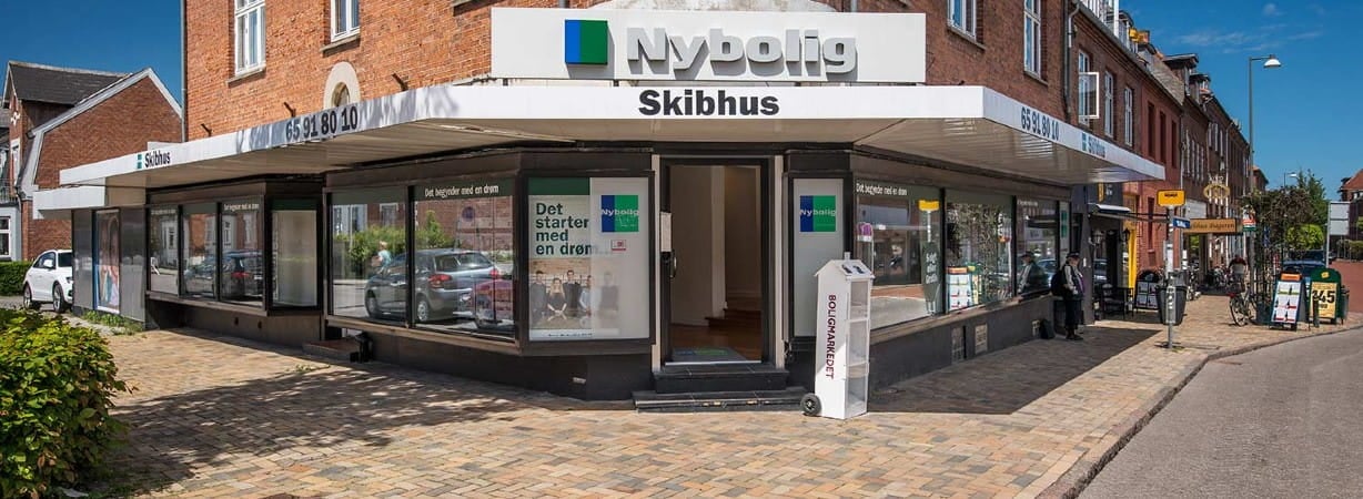 Nybolig Skibhus facade