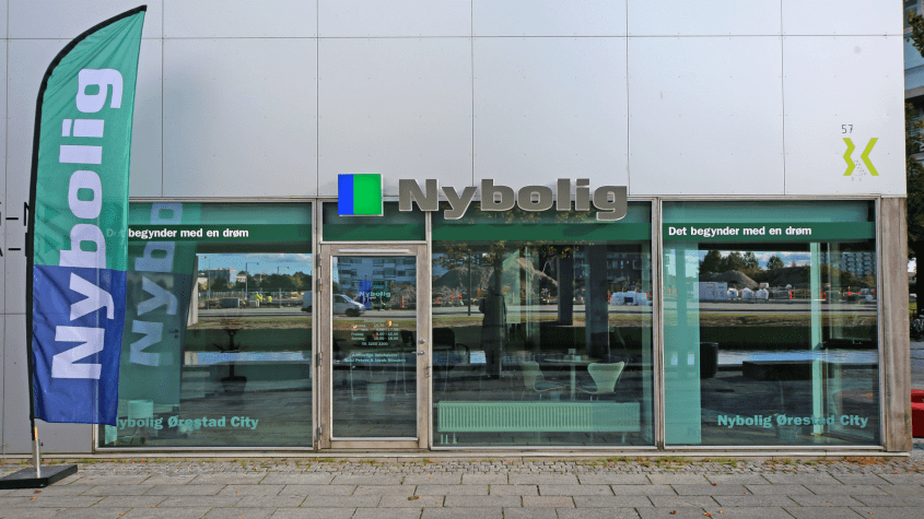 Ejendomsmægler Nybolig Ørestad udstilling