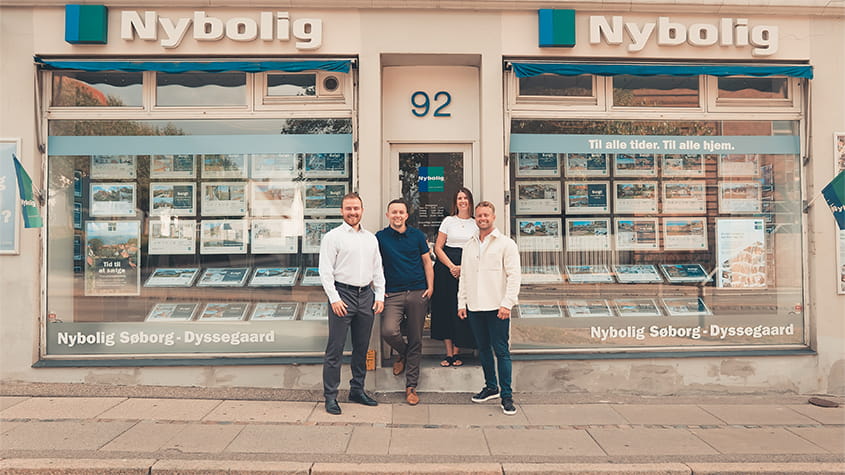 Forretningsfoto Nybolig Soeborg Dyssegaard