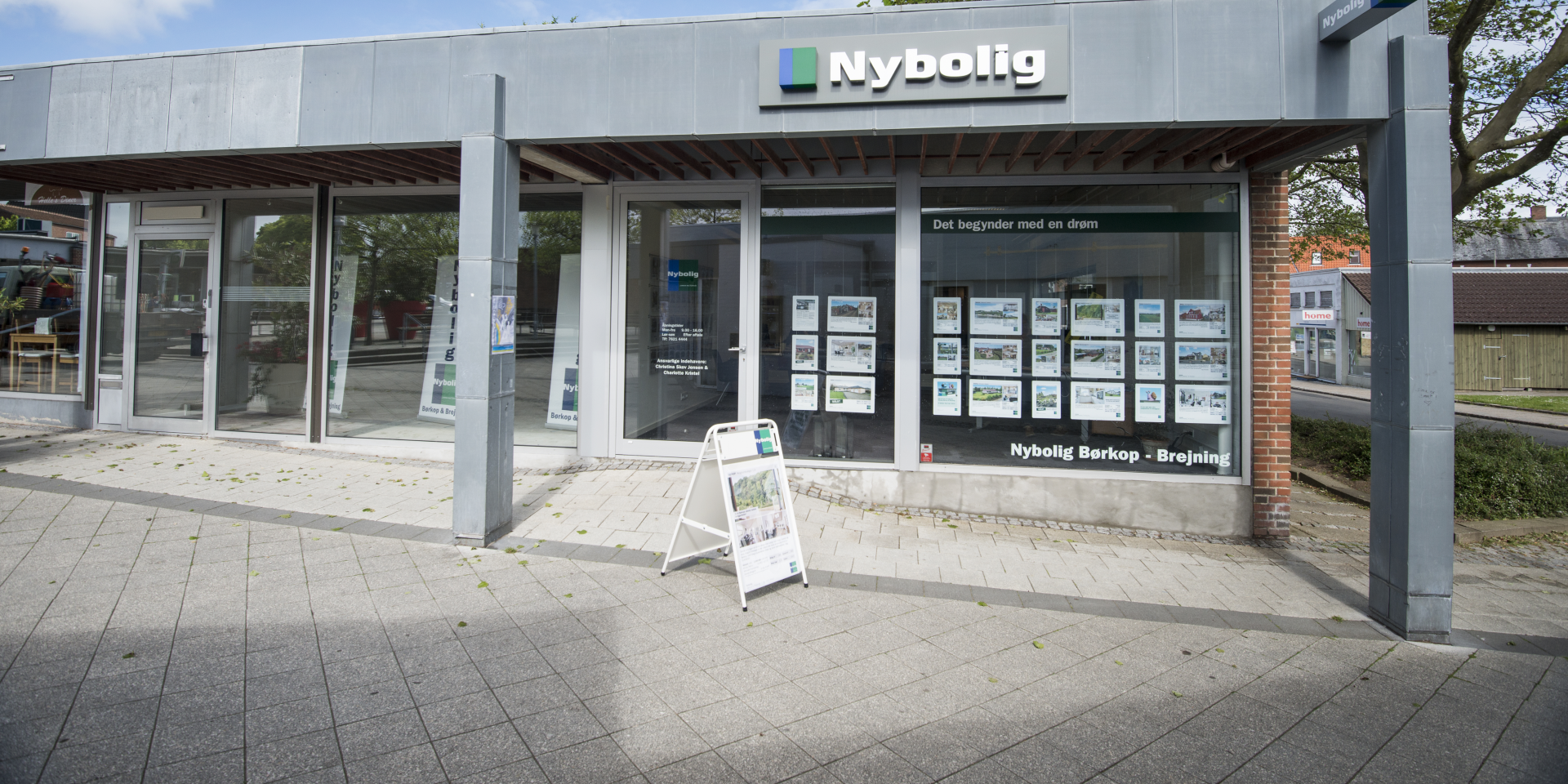 Facadefoto Nybolig Børkop & Brejning