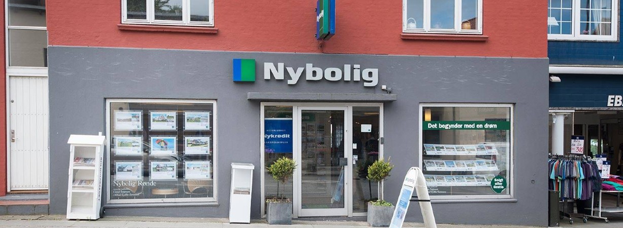 Nybolig Jeppesen Soerensen maeglerforretning Roende)